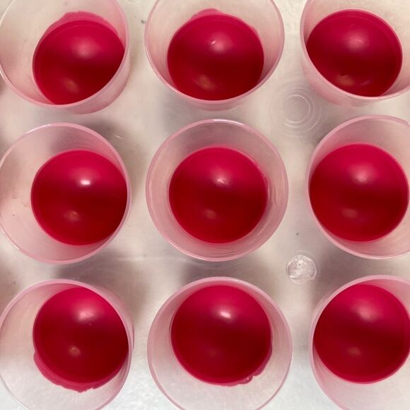 NWT Cook's Kitchen Red Ice Cube Tray 21 Small Dome Ice Cubes or Snacks Pack of 2 - Picture 8 of 10